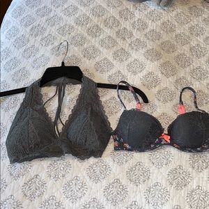 set of 2 gilly hicks bras